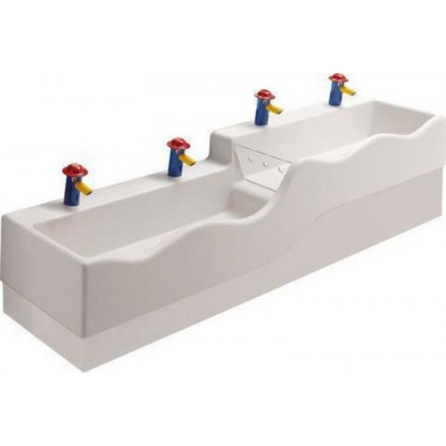 KERAMAG 4Bambini dekor.čel.kryt.bar., Ľavý-biela 430010016