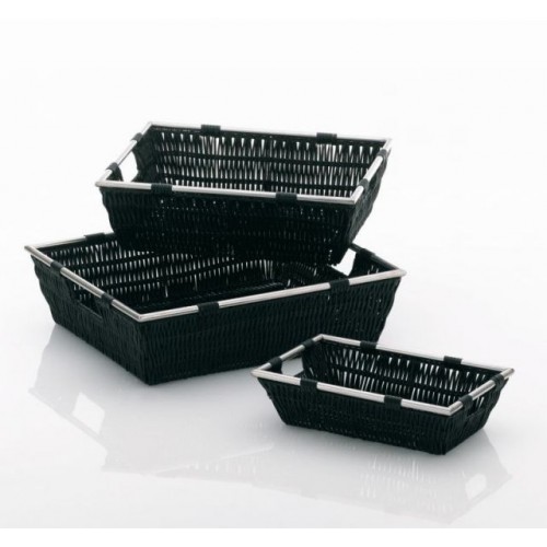 KELA Kôš Noblesse PP plast, čierny 33x25x10 cm KL-21092 KELA Kôš Noblesse PP plast, čierny 33x25x10 cm KL-21092