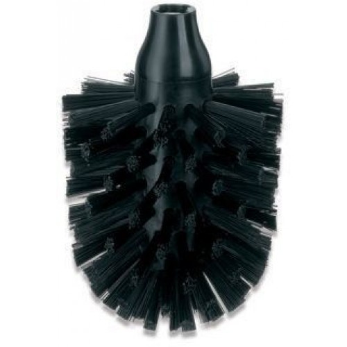 KELA WC náhradná kefa LA BROSSE 8cm, čierny KL-20141