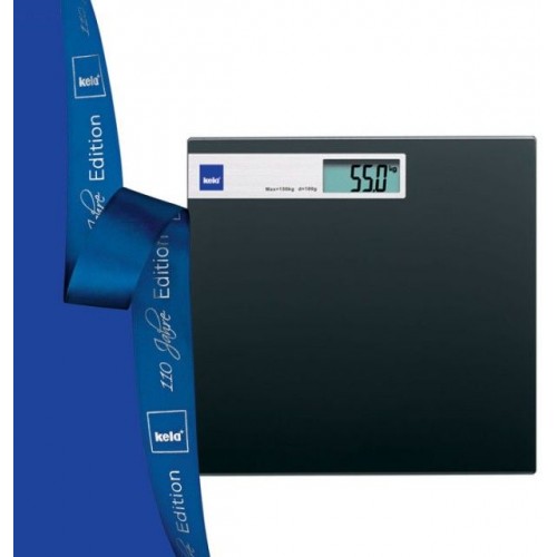 KELA Váha osobný digitálny sklenená čierna do 150kg GRAPHIT KL-21298