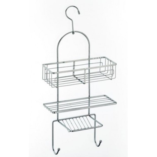 KELA Regál do sprchy BRILLANTs háčikom, ušľachtilá oceľ KL-18576 KELA Regál do sprchy BRILLANTs háčikom, ušľachtilá oceľ KL-18576