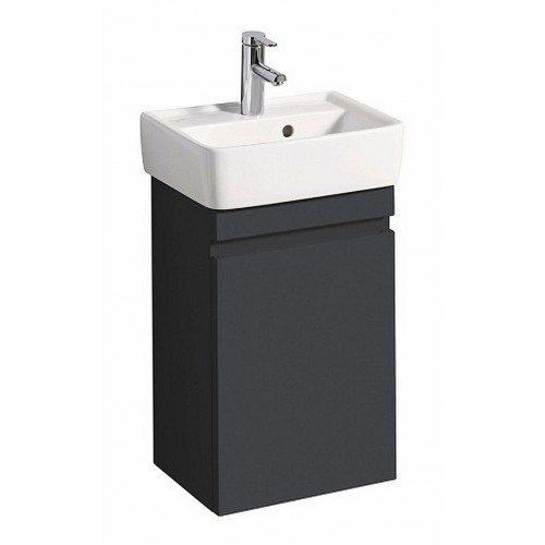 KERAMAG Ren.Nr.1Pl. skř.k um.41x59x35, výsuv, lávovo čierna matná 869051000