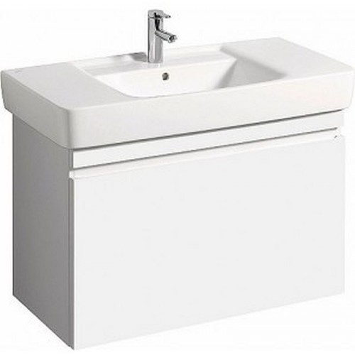 KERAMAG Ren.Nr.1Pl. skř.k um.93x59x44, výsuv, biela lesklá lakovaná 869100000