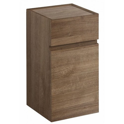 KERAMAG Ren.Nr.1Pl. skř.boční.39x70x36, 1 dv., 1 zás., dub tmavý 869023000