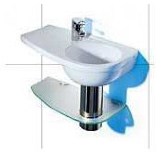 KERAMAG Visit umývadlo s otvorom, odkladacia plocha vľavo 60 x 34 cm 123060 KERAMAG Visit umývadlo s otvorom, odkladacia plocha vľavo 60 x 34 cm 123060