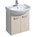 KERAMAG Renova Nr.1 skrinka pod umývadlo, závesná 55 x 59 x 31 cm svetlý dub 880061