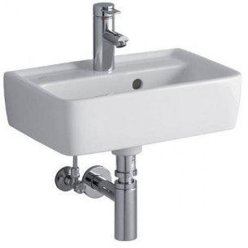 KERAMAG Renova Nr 1 Plan umývadielko s prepadom 45 x 32 cm s otvorom 272145000