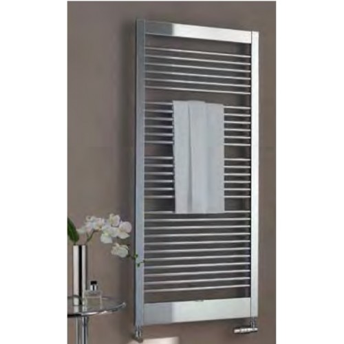 Kermi Credo-Uno kúpeľňový radiátor BH 1473x35x790mm QN 682, chróm / chróm