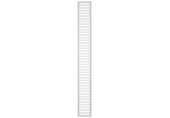 Kermi vrchná mriežka Profil typ 22 dĺžka 600 mm, ZA00170003