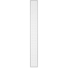Kermi vrchná mriežka Profil typ 11/12 dĺžka 1000 mm ZA00160007