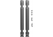Kermi Sada stenových konzilí (dlhých) pre vykurovacie telesá Verteo, 2400 mm, ZB02610005