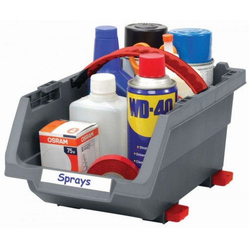 KETER CLICK BIN L 2,8L organizér 22x31,5x16cm šedý 17193662 KETER CLICK BIN L 2,8L organizér 22x31,5x16cm šedý 17193662