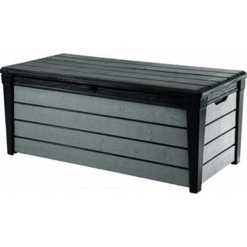 KETER BRUSHWOOD 455L Záhradný úložný box 145 x 69,7 x 60,3 cm, antracit/sivá 17202631