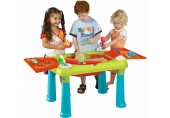 KETER CREATIVE FUN TABLE stolček na hranie, tyrkysová/červená 17184058