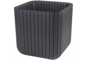 KETER CUBE PLANTER L Kvetináč, 40 x 40 x 40 cm, antracit 17201220