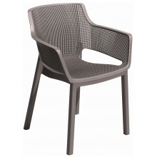 KETER ELISA Záhradná stolička, 57,7 x 62,5 x 79 cm, cappuccino 17209499