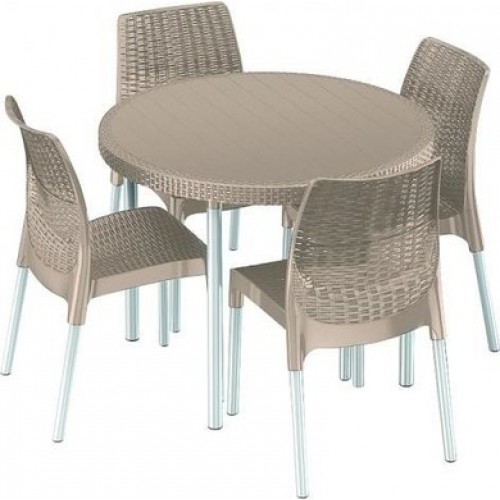 KETER JERSEY záhradný set, cappuccino 17200848