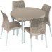 KETER JERSEY záhradný set, cappuccino 17200848