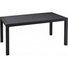 KETER MELODY Záhradný stôl, 160,5 x 94,5 x 74,5 cm, grafit 17190205