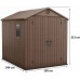 KETER DARWIN 6 x 8 záhradný domček, 190 x 244 x 221 cm, hnedý 17210355