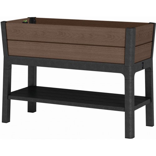 KETER DARWIN ELEVATED PRO 110L Truhlík, 113 x 47,5 x 79,8 cm, hnedý 17211713