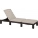 KETER DAYTONA DELUXE lehátko, 195 x 65 x 25,5 cm, hnedá 17211632
