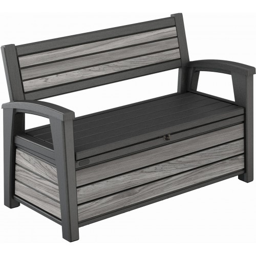 KETER DECO GARDEN BENCH 227L Úložná lavica, 133 x 61 x 89 cm, sivá 17213853 KETER DECO GARDEN BENCH 227L Úložná lavica, 133 x 61 x 89 cm, sivá 17213853
