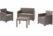 KETER ELODIE 2 SEATER Set záhradný, cappuccino/piesková 17209485