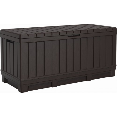 KETER KENTWOOD 350L Záhradný úložný box 128 x 53,6 x 59 cm, hnedý 17210604