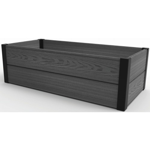 KETER MAPLE TROUGH Vyvýšený záhon, 106 x 50 x 32 cm, sivý 17209666
