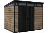 KETER PENT SIGNATURE HORIZONTAL 9 x 7 domček, 279 x 218 x 226 cm, ashwood 17212899