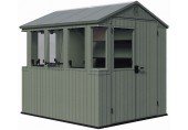 KETER POTTING SHED Záhradný domček 2v1, s podlahou, 190 x 244 x 221 cm, zelený 17213856