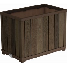 KETER DECO RECTANGLE TALL Kvetináč, 45,5 x 76 x 55 cm, walnut 17213625