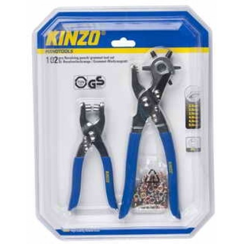 KINZO - dierovacie kliešte sada 102ks 71919
