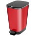 KIS CHIC BIN M 35L Odpadkový kôš 26,5 x 40,5 x 45 cm red metal