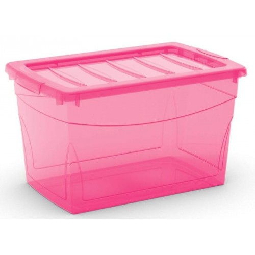 KIS OMNI BOX M 30L 47x30x27,5cm ružový KIS OMNI BOX M 30L 47x30x27,5cm ružový