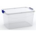 KIS OMNI LATCH BOX L 50L 59x39x30cm transparentný