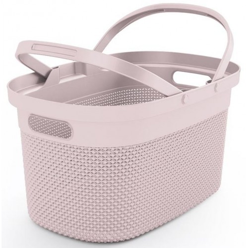KIS FILO nákupný košík 46x24x30cm ružový
