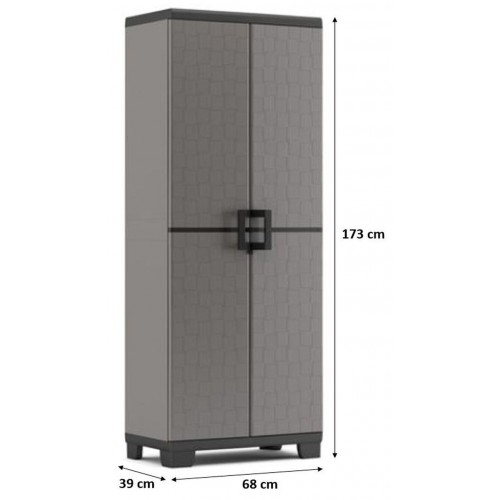 KIS UP HIGH skriňa 68x39x173cm dark grey 9713000