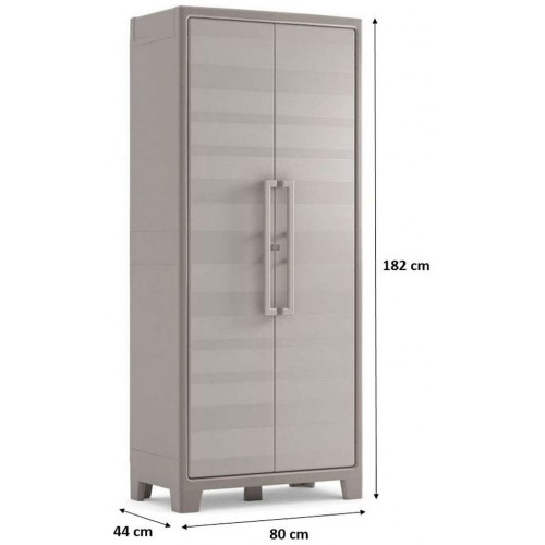 KIS GULLIVER HIGH skriňa 80x44x182cm béžová
