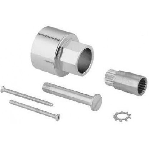 KLUDI predĺženie pre termostatické podomietkové batérie, chróm 7572705-00