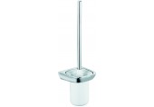 BAZÁR KLUDI Amba toaletná súprava, chróm / porcelán 5397405 POŠKODENÝ OBAL!!