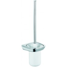 BAZÁR KLUDI Amba toaletná súprava, chróm / porcelán 5397405 POŠKODENÝ OBAL!!