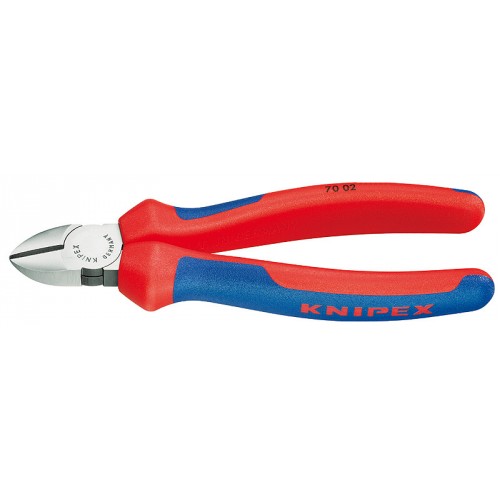 KNIPEX - kliešte štípacie stranové 140, poťah PVC 7002140 KNIPEX - kliešte štípacie stranové 140, poťah PVC 7002140