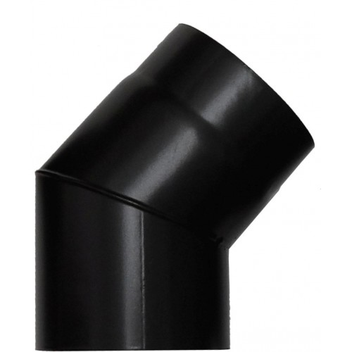 Koleno 180 síla 1,2mm 45 Save černé matné Koleno 180 síla 1,2mm 45 Save černé matné