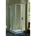 KOLO Geo-6 štvorcový sprchovací kút 80 cm, posuvné dvere číre/strieborná GKDK80222003A