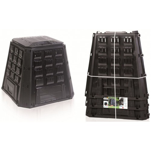Prosperplast EVOGREEN Kompostér 420l, čierny IKEL420C