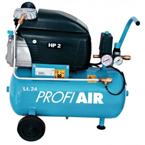 NUAIR - kompresor olejový 24 l 1,5 kW PROFIAIR24OL