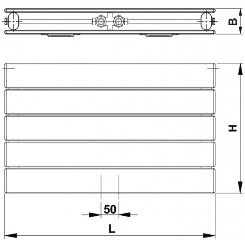 Korado KORATHERM Horizontal M K21HM 662 / 1400 biela RAL9016 K21H06621400M10