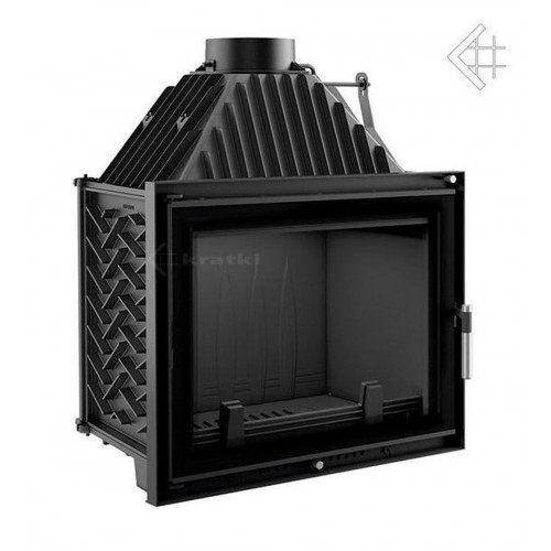 KRATKI AMELIA/DECO 25 kW krbová vložka teplovzdušná, rovné sklo KRATKI AMELIA/DECO 25 kW krbová vložka teplovzdušná, rovné sklo